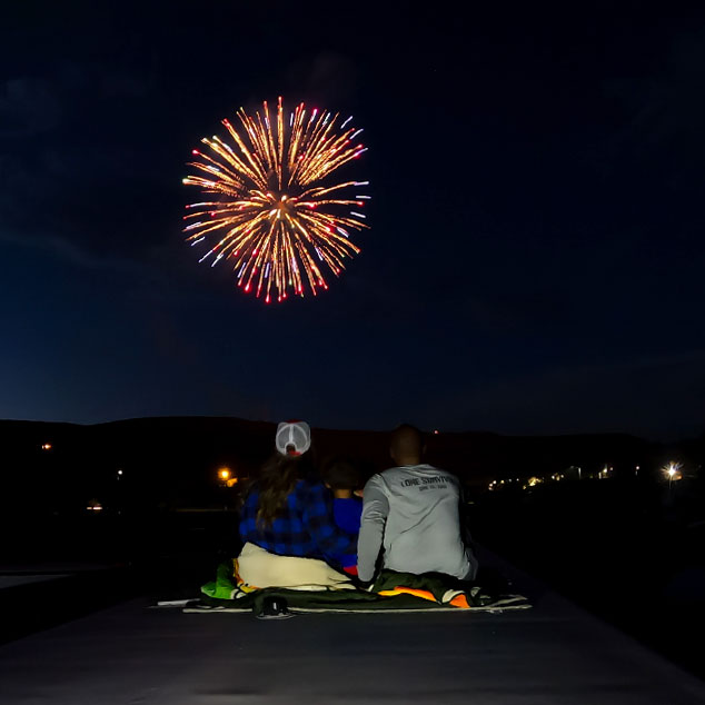 Dubois, WY July 4th Fireworks