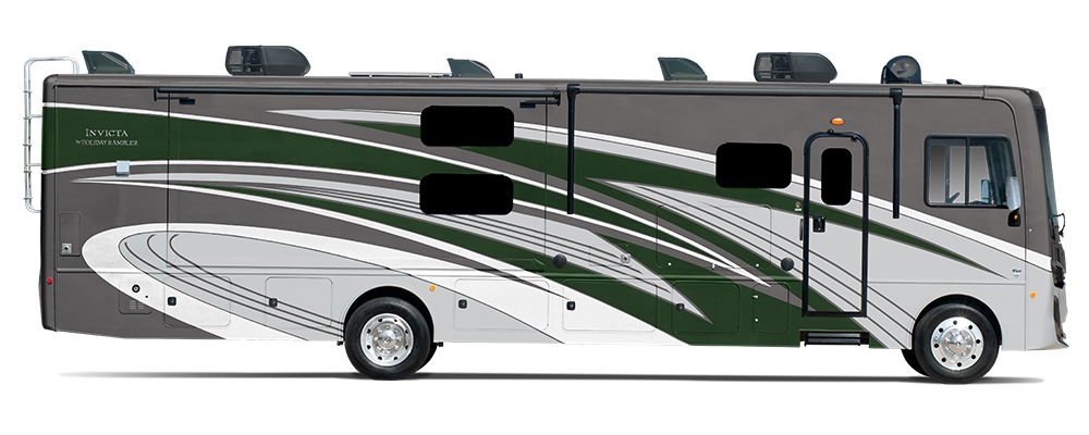 2024 Invicta Class A Gas RV for Exploring Holiday Rambler